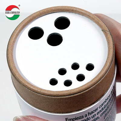 Custom Kraft Paper Tube Packaging for Seasonal Use with Minimum Order Quantity 5000 Pieces