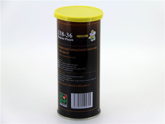 Customized Dry Fruit / Snack Food Tin Plate Cans Cylinder , Tinplate Can packaging tins