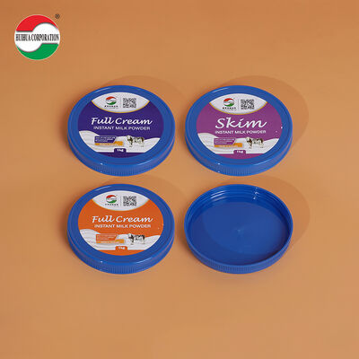 Custom Color PP Cap with Personalized Logo for Milk Powder Food Jar