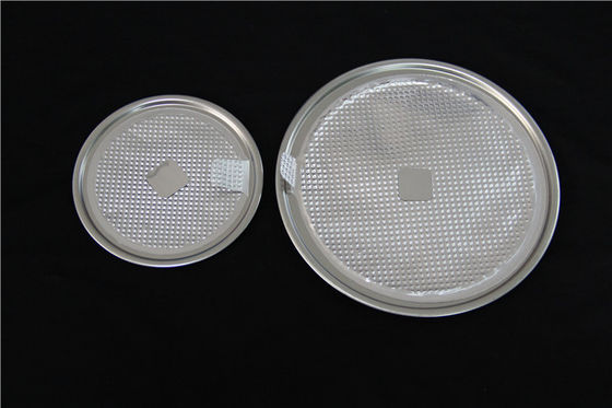 Safe rim Aluminum Easy Open Lid For beverage pop can , tinplate ends