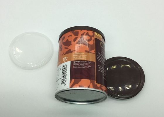 Customized Size Brown Color PE Lid , Chocolate Plastic End Cap Cover