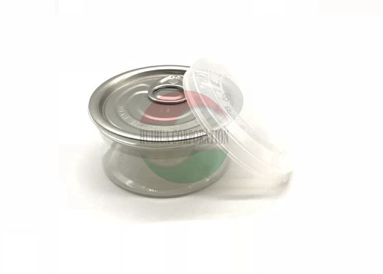 Hot Sale 55ml Size PET Plastic Hmep Jar Easy Open Can