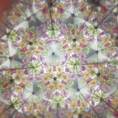 CMYK Color Cardboard Cylinder Packaging / Custom Paper Crystal Ball Kaleidoscope Kids Tube