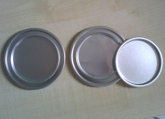 401# 99 mm Round Silver Color Can Bottom / Penny Strech Lid
