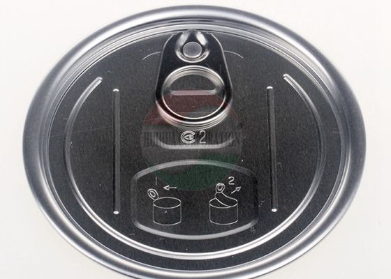 Good Airtighting Aluminum Easy Open Lids for Plastic Can Paper Tube