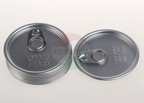 Good Airtighting Aluminum Easy Open Lids for Plastic Can Paper Tube
