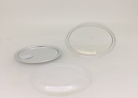 100ml Clear Plastic Cylinder For Dry Fruit / Nut BPA Free Leak Proof