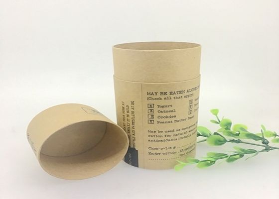 Environmental And Reusable Kraft Paper Tube For Essential  Oil Bottle Packaging