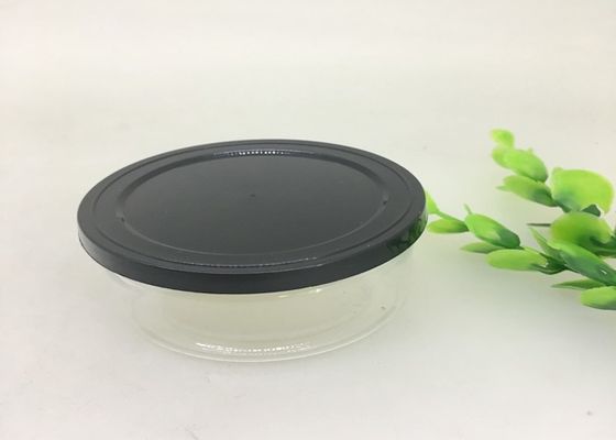 Food Grade Clear Plastic Cylinder , 3.5g Packaging food Packaging PET Plastic Container
