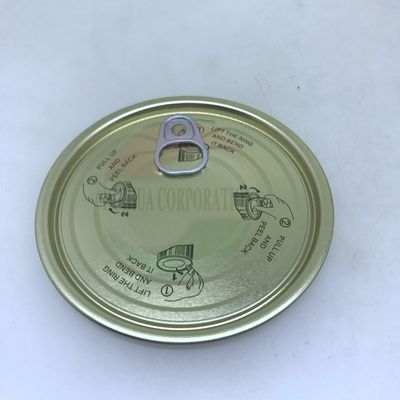 202# 209# 300# 307# 401# 502# Aluminium Full Open Easy Open Lid Easy Open End for Dry Food Packaging