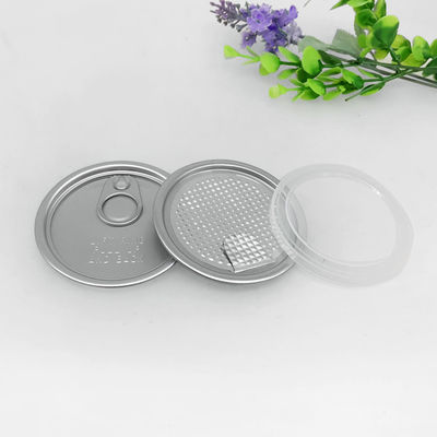 Empty 211 100ML Plastic Transparent Can With Pull Ring Easy Open Lid