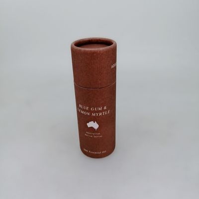 FDA Cardboard Cosmetic Paper tube Box For Liquid Foundation Packaging