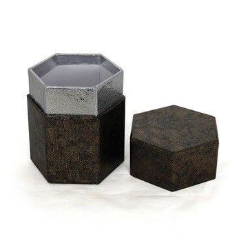 Black Tea / Coffee Luxury Gift Package , Food Grade Material Paper Packaging Cans