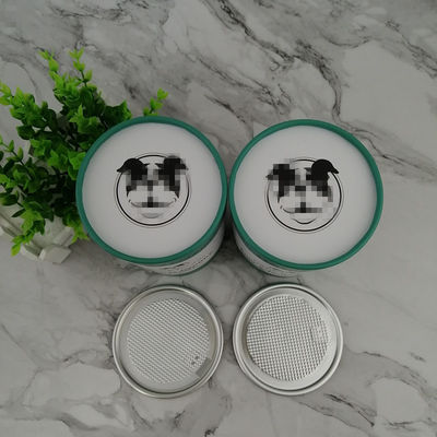 UV Logo Round Airtight Kraft Paper Tube Packaging For Food Powder