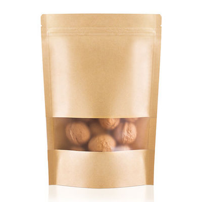 Brown Kraft Paper Bag With Window