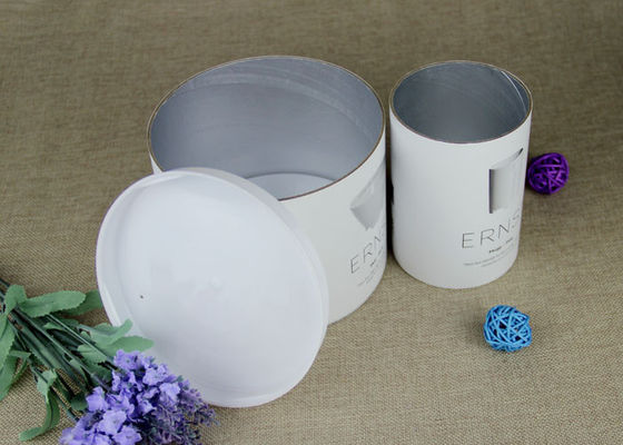 Offest Print Candle Canister Iron Cap Cardboard Paper Packaging