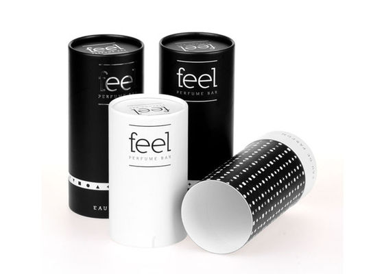 OEM Printing Labeling Hard Cardboard Tubes Matt Varnishing For Perfume
