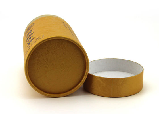 Handmade Cylinder Shape Cardboard Round Box Gift Packaging Printed Paper