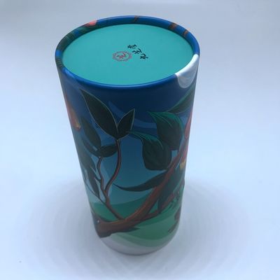 Biodegradable Green Kraft Paper Tube Recycled Cylinder Mailing Packaging